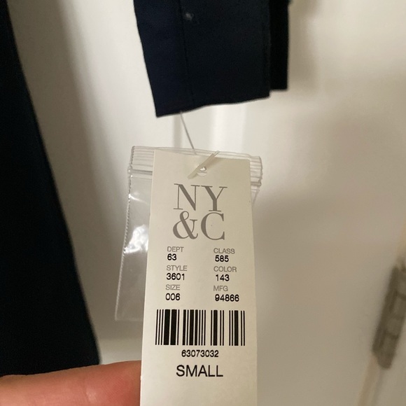 Navy rain coat - Picture 3 of 3